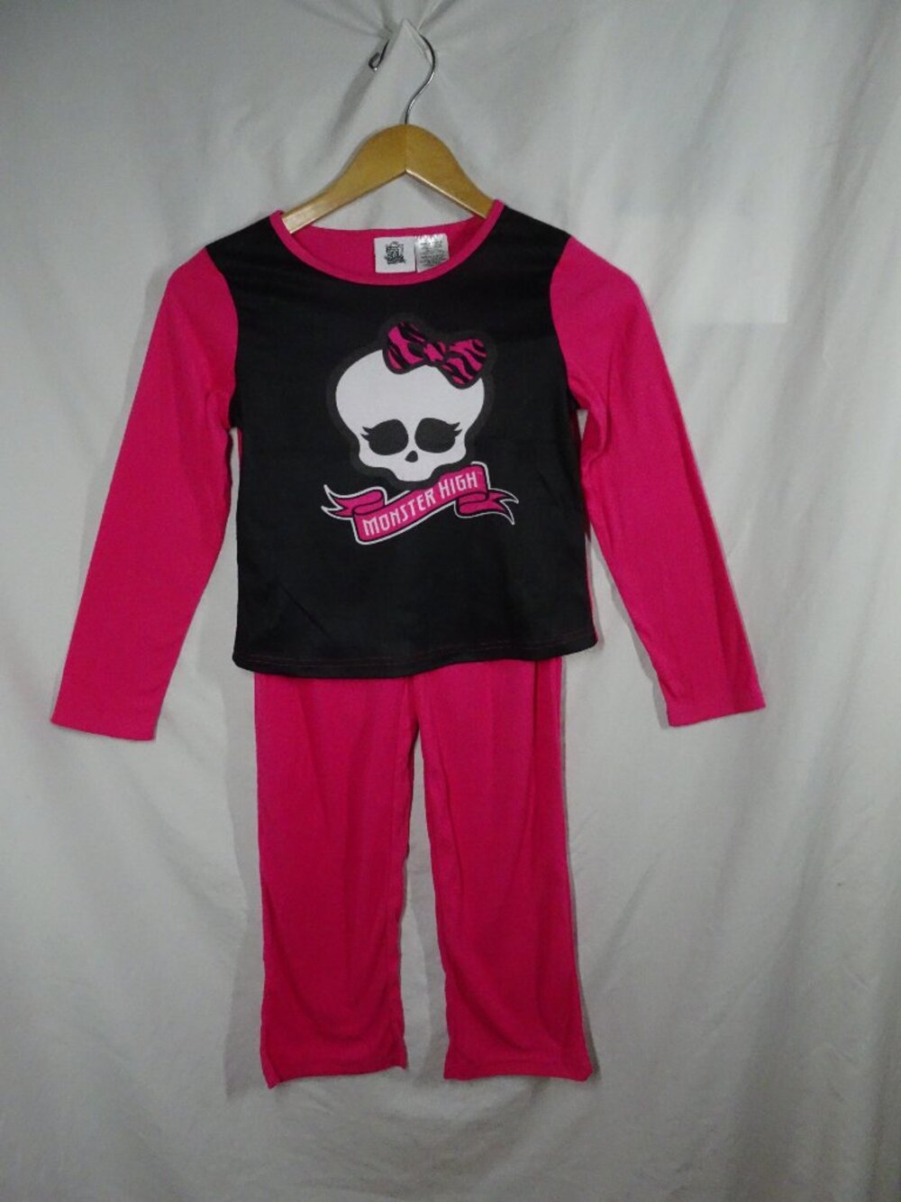 2012 Monster High Youth Girls PJ Sleepwear Set Size 10 / 12